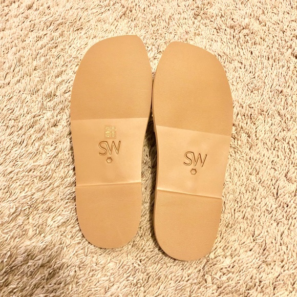Stuart Weitzman Goldie Pearl Slides - Picture 8 of 10